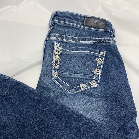 WOMEN’S Daytrip Aries Blue Straight Leg Jeans Size 26 - Picture 1 of 10